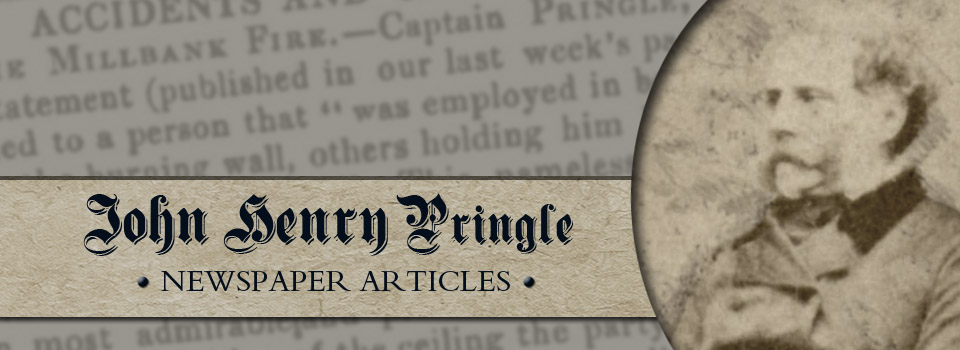 John Henry Pringle Banner